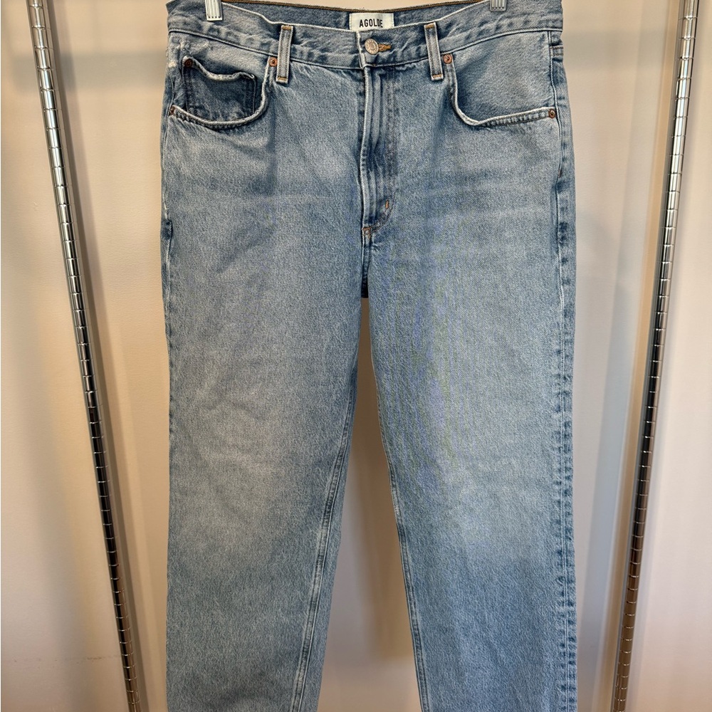 AGOLDE Valen Mid Rise Vintage Straight Jeans